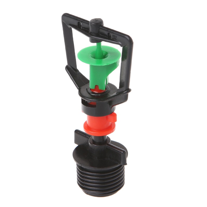 Vòi phun tưới vườn 1/2&quot; bằng nhựa xoay được 360 độ