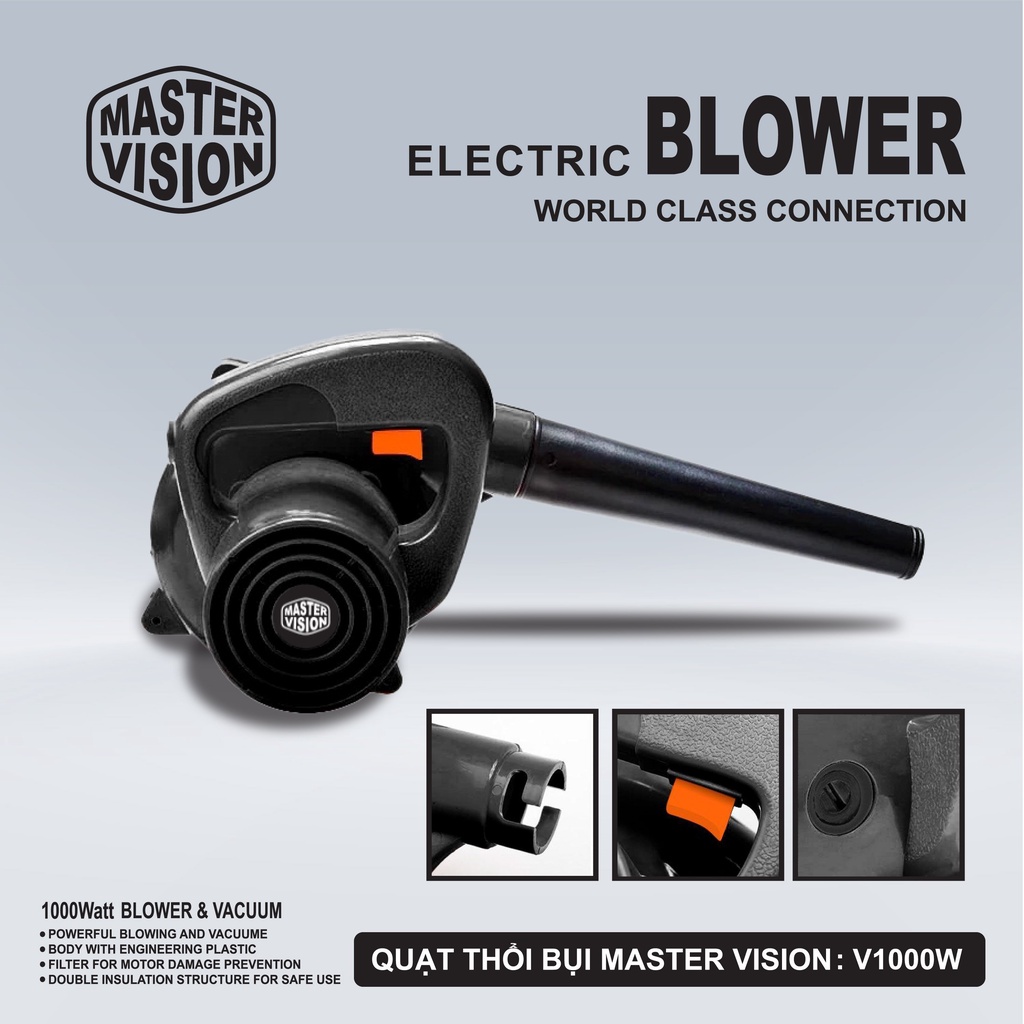 Máy thổi bụi Vision V1000W Master Cooler  công suất 1000W  - Chính hãng