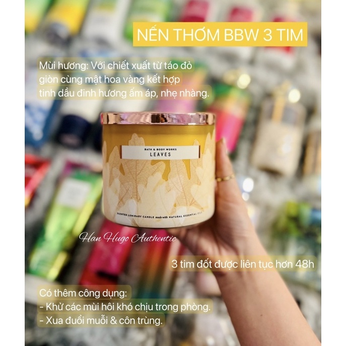 Đủ bill US 🇺🇸 Nến thơm 3 tim BBW