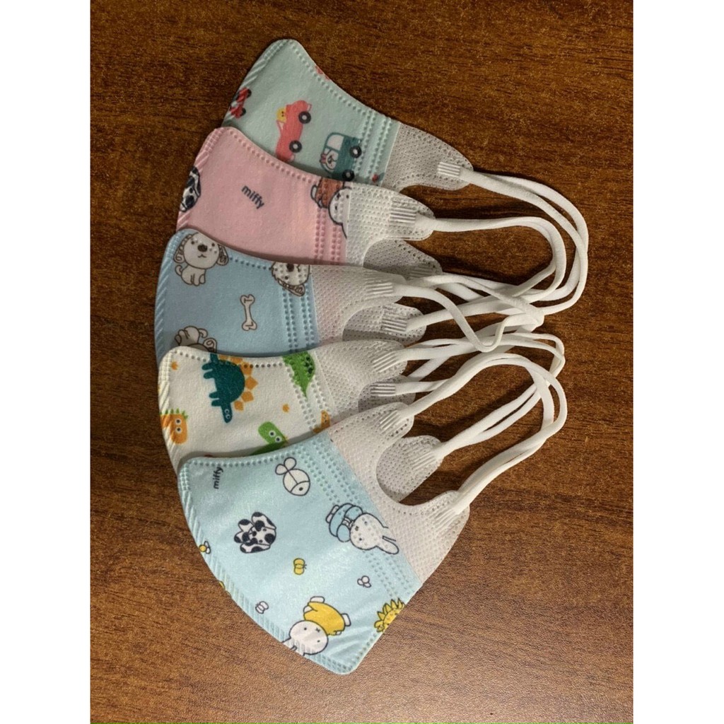 Khẩu trang cho bé set 5 cái cho bé