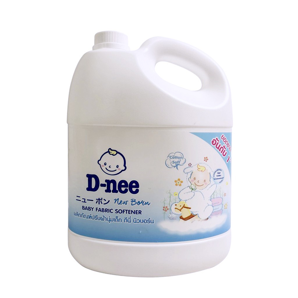 [CHÍNH HÃNG] Nước Xả Vải Cho Bé Dnee Trắng Thái Lan 3000ml