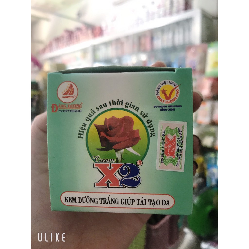 Kem X2 trắng da -tái tạo da 8g