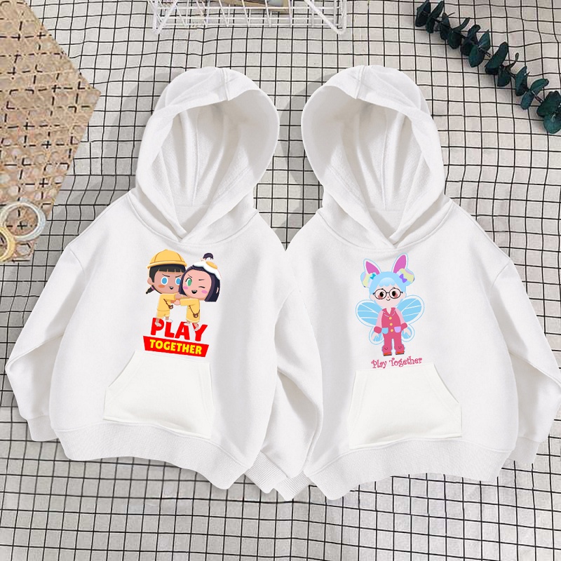 Áo nỉ hoodie Play Together cực chất cho bé