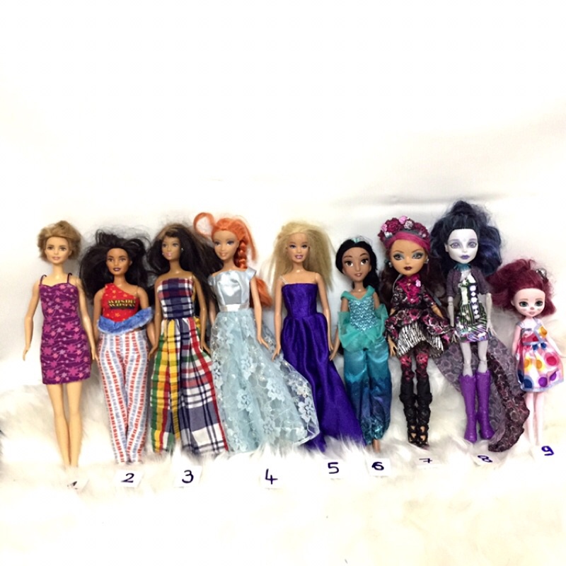 BBA2-BÚP BÊ BARBIE,DISNEY,EAH,MONSTER HIGH ĐẸP