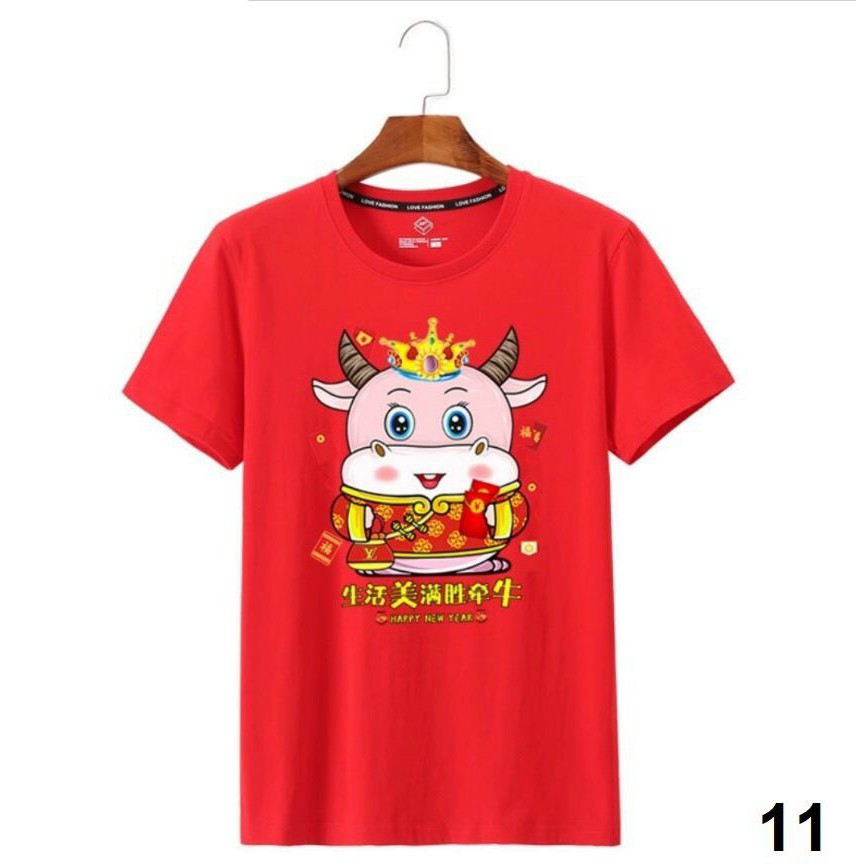 ÁO THUN NAM NỮ TẾT PHÚC LỘC THỌ MAY MẮN ĐẾN MỌI NHÀ NHIỀU HỌA TIẾT KHÁC NHAU CỰC ĐẸP