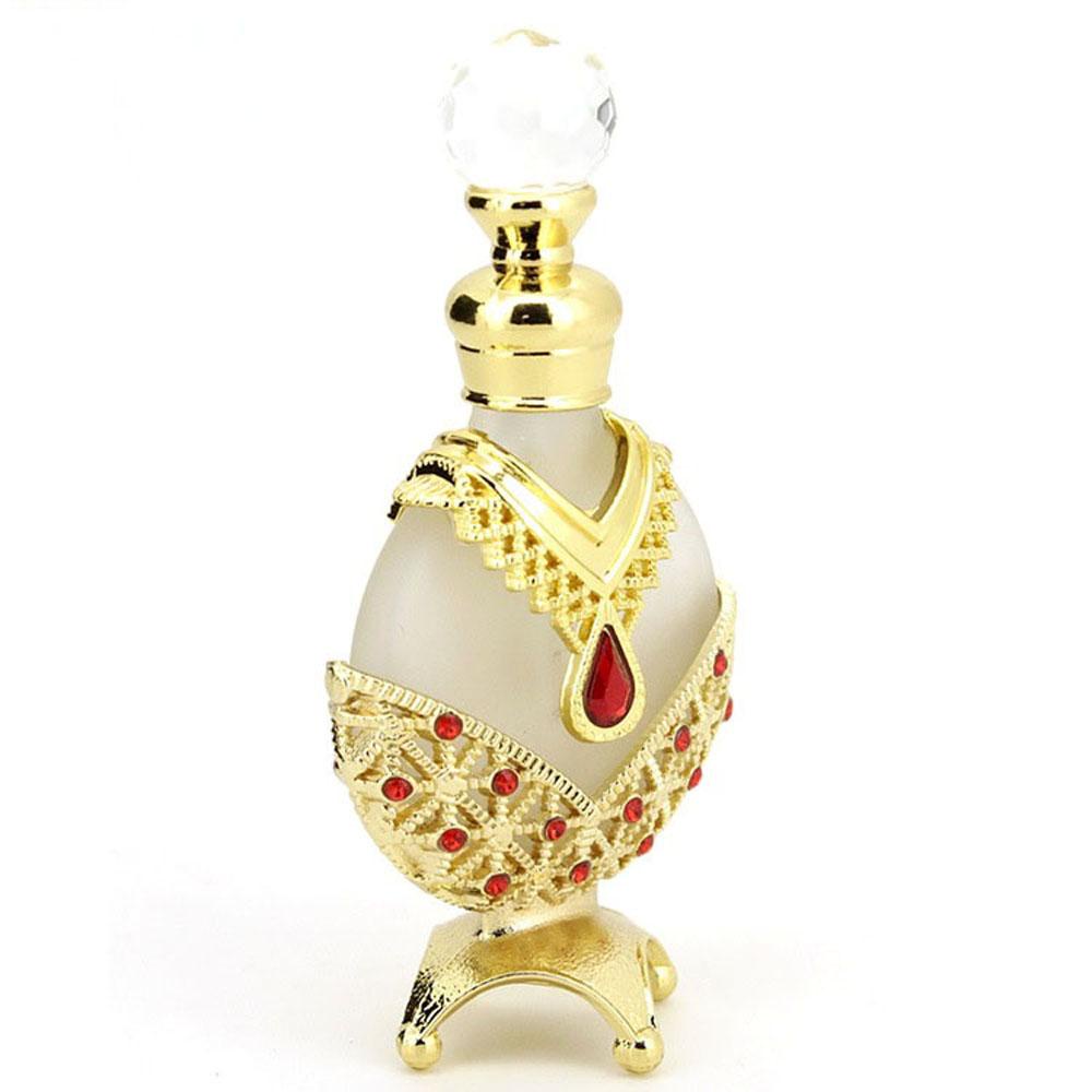 MOCHO Chai Rỗng Đựng Tinh Dầu / Nước Hoa Màu Vàng Kim Mang Đi Tiện Dụng