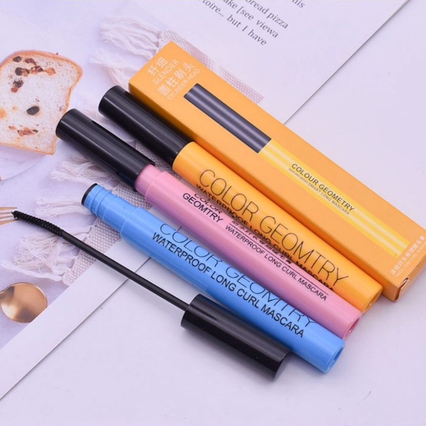 Mascara tơi mi dài mi không trôi Lameila Color Geomtry siêu mảnh LMCR1