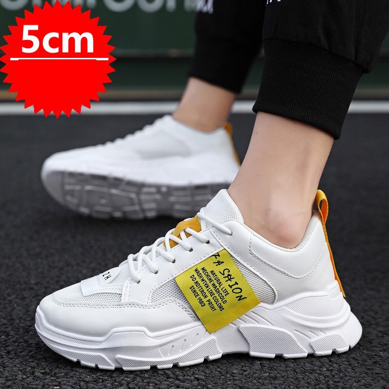 GIÀY NAM SNEAKER DÁNG THỂ THAO THOÁNG KHÍ TĂNG 5CM CHIỀU CAO CỰC NGẦU