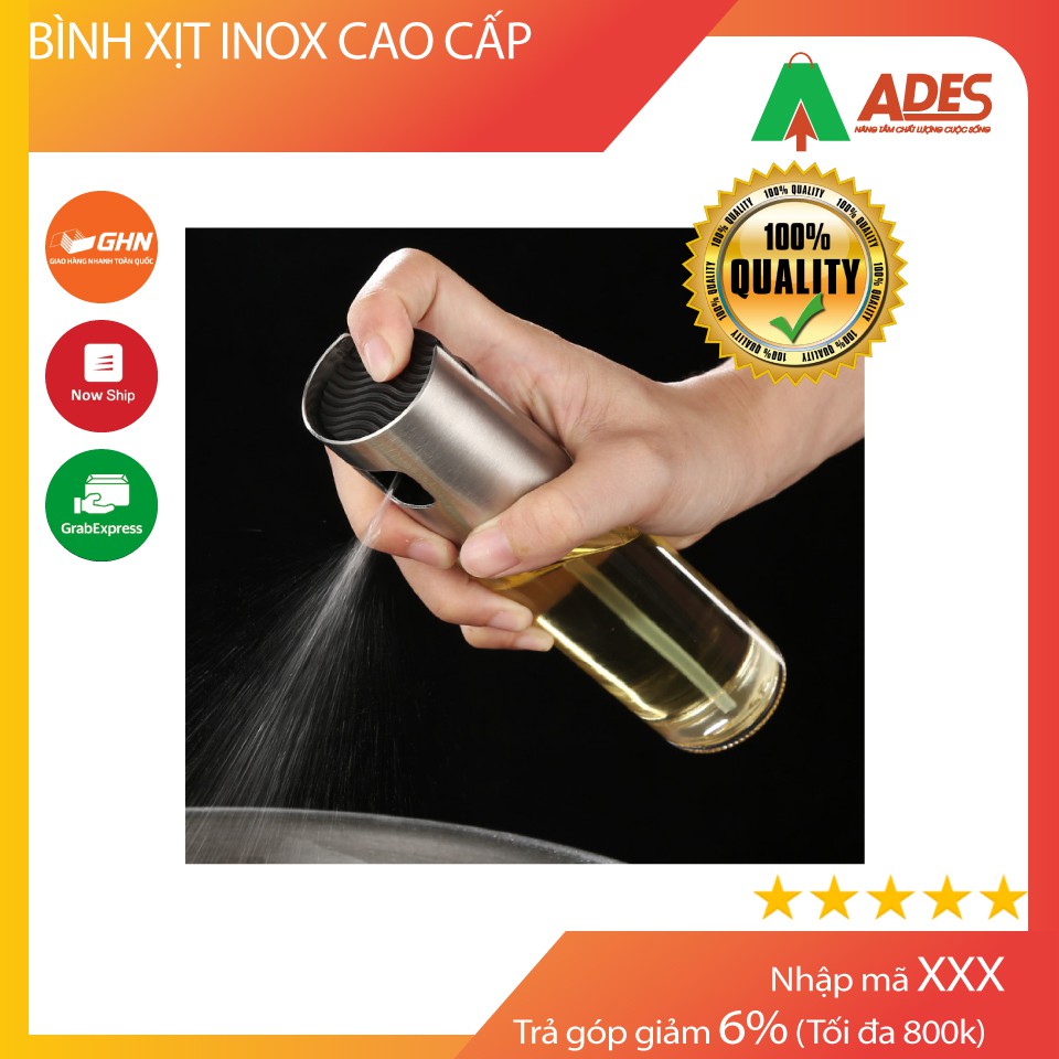 Bình xịt dầu Chính hãng - Giá rẻ - Mới 100% - Thiết kế chắc chắn