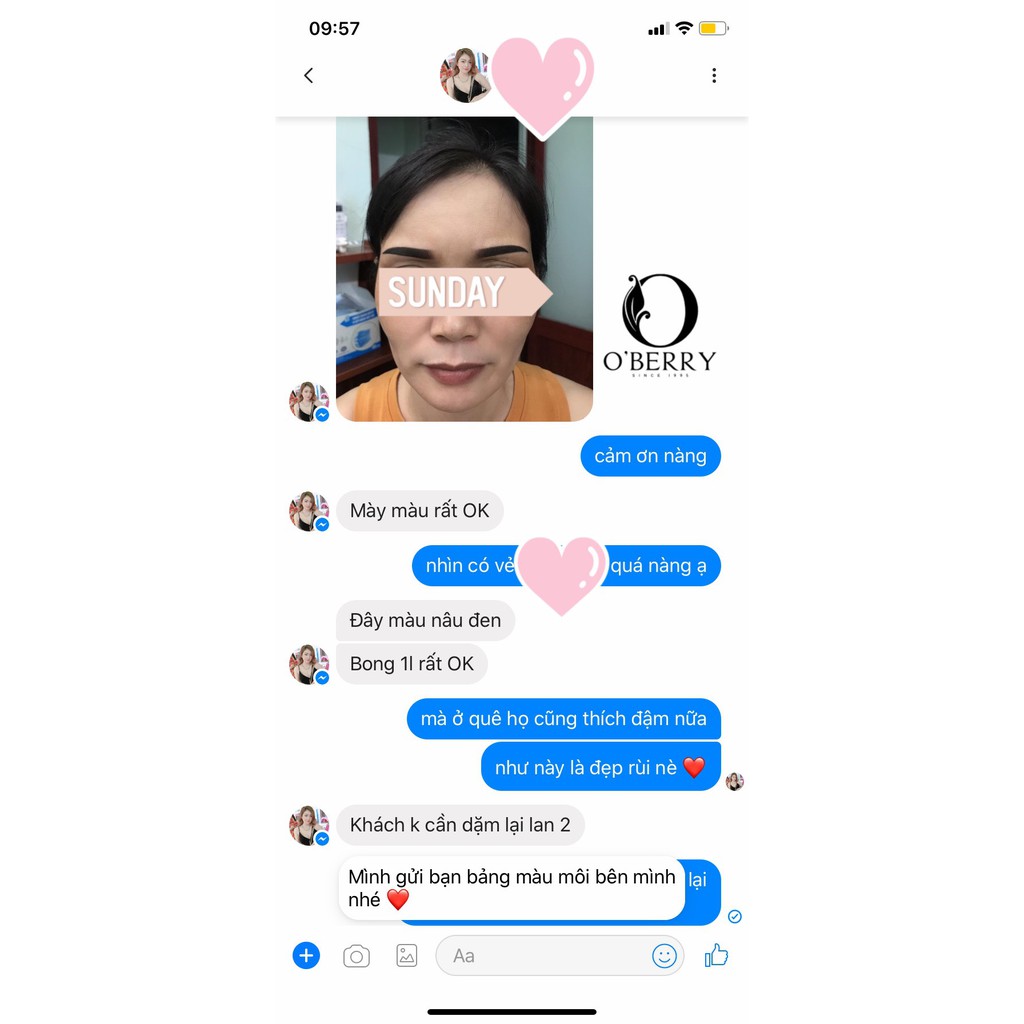 [CHÍNH HÃNG] MỰC PHUN XĂM MÀY BÁM NHANH BONG ĐẬM O'BERRY NHẬP KHẨU ĐỘC QUYỀN HOA KỲ - MÀU NÂU ĐEN | BigBuy360 - bigbuy360.vn