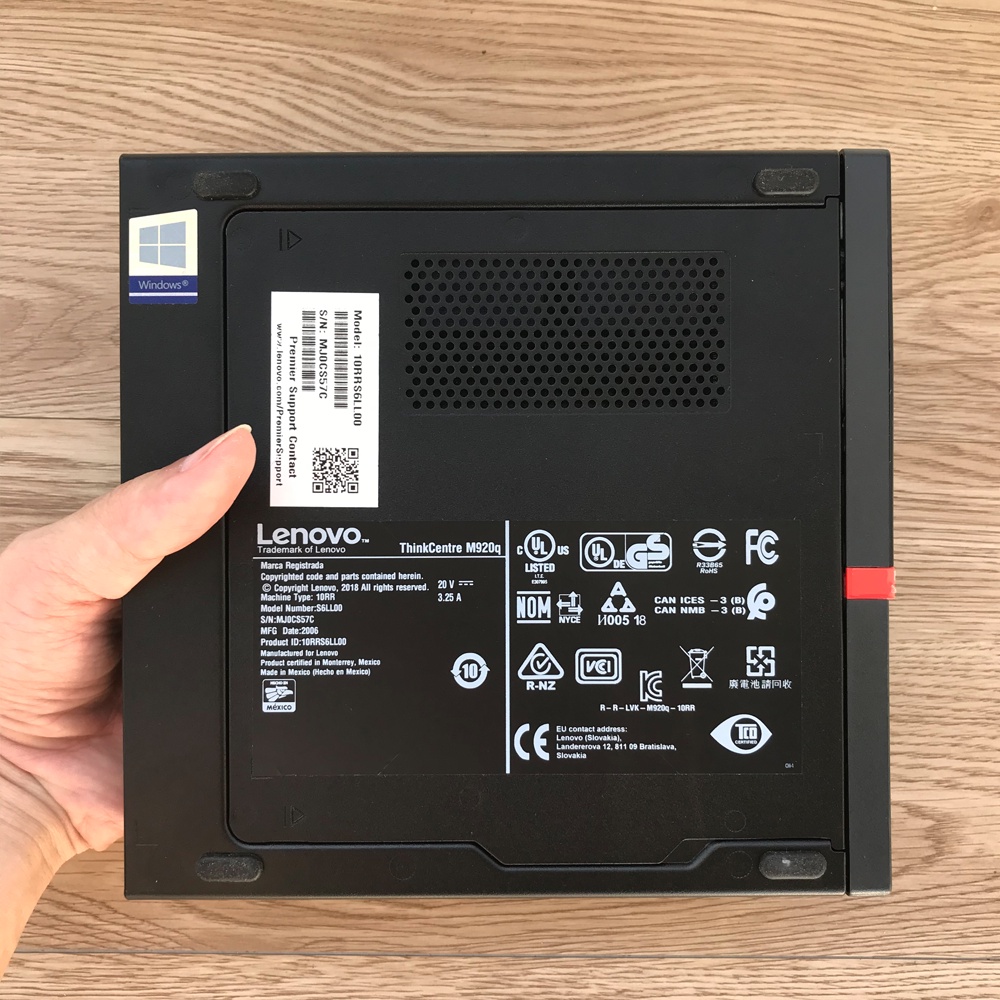 [Thanh lý chỉ 1 cái] Mini PC Lenovo ThinkCentre M920q Tiny Coffee Lake - win 11 bản quyền | BigBuy360 - bigbuy360.vn