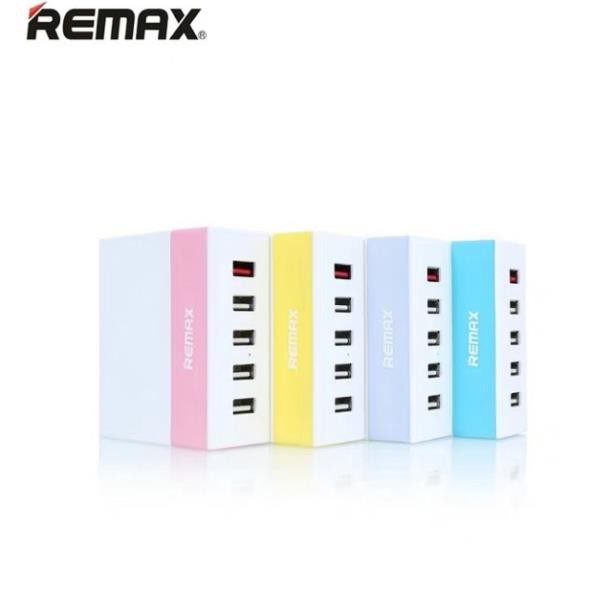 Củ sạc 5 cổng USB RU-U1 chuẩn hãng REMAX[RẺ VÔ ĐỊCH]