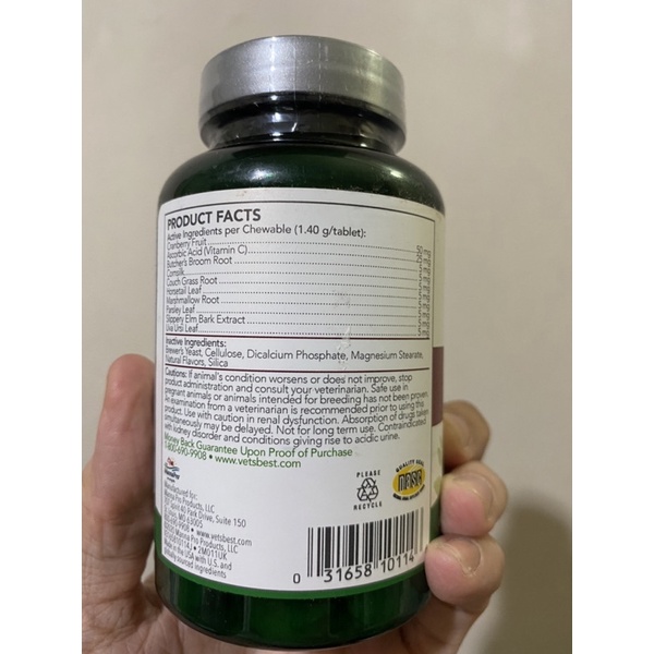 VET’s BEST URINARY TRACT SUPPORT hàng chính hãng