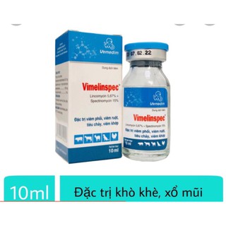 Vimelinspec (viêm phổi, viêm ruột, tiêu chảy, viêm khớp)