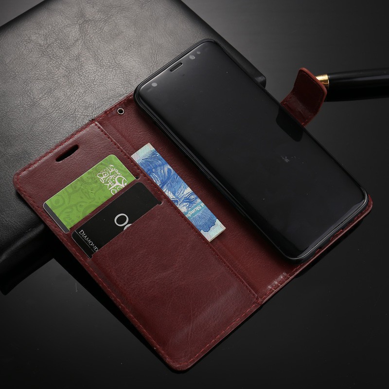 Lật Bao Da Điện Thoại Kiểu Ví Tiền Cho Samsung Note Fan Edition / Note Fe / Note 7