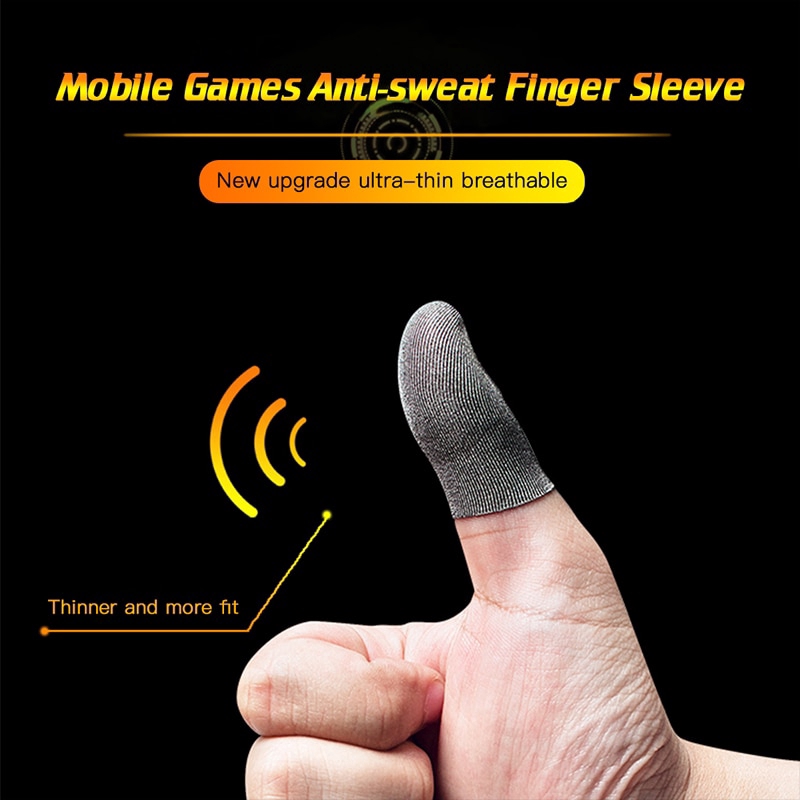 Cặp vải bọc ngón tay chống đổ mồ hôi dùng cho chơi game tiện dụng | BigBuy360 - bigbuy360.vn