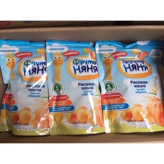 Bột ăn dặm fruto Nga