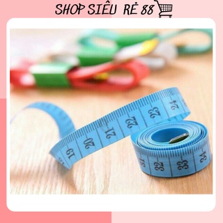 Thước dây dài 1,5m Thước Đo Đạc độ dài, May Đồ, Đo 3 Vòng -  11132 SIÊU RẺ 88