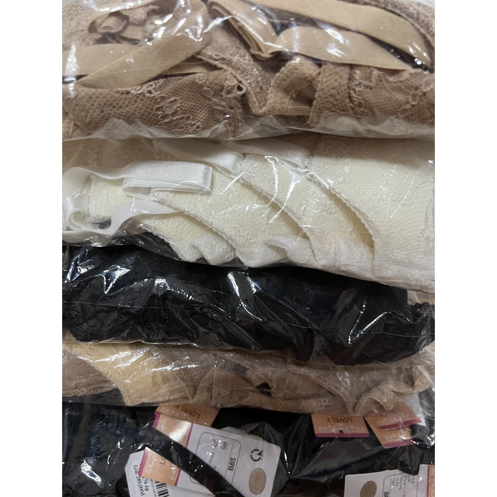 Áo ngực ren , mút dày nâng ngực Lovely - 439 ÁO LOVLEY REN DÀY 2 MÓC MÃ 439, QUẦN MARA THUN LẠNH