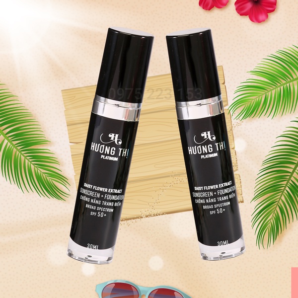 Kem Chống Nắng Trang Điểm Hương Thị SPF50+ lọ 30ml - Mỹ Phẩm Hương Thị Chính Hãng