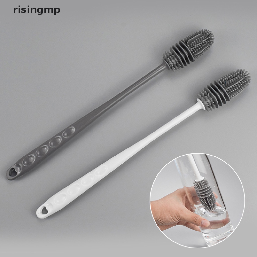 Cọ Silicone Cán Dài Vệ Sinh Ly Cốc Tiện Dụng ♨Trên đó