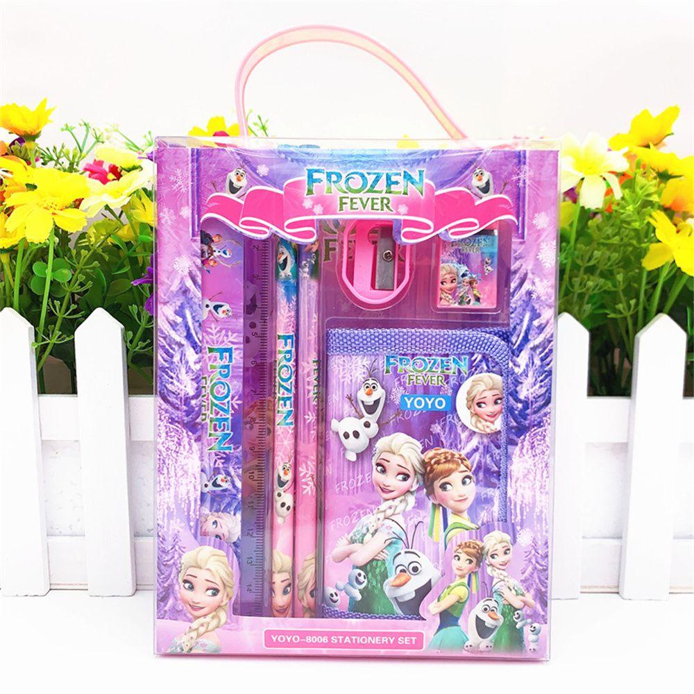 Bộ Bút Viết Hình Công Chúa Elsa / Người Nhện / Chuột Mickey Cho Bé