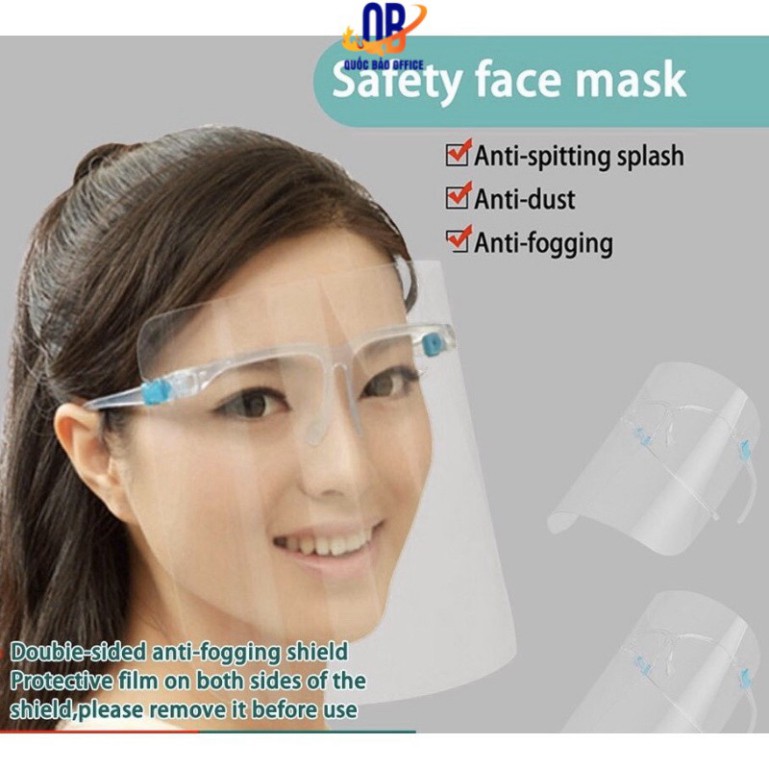 Mắt kính bảo hộ - Kính chắn giọt bắn phòng chống bụi, VIRUT (Face Shields)