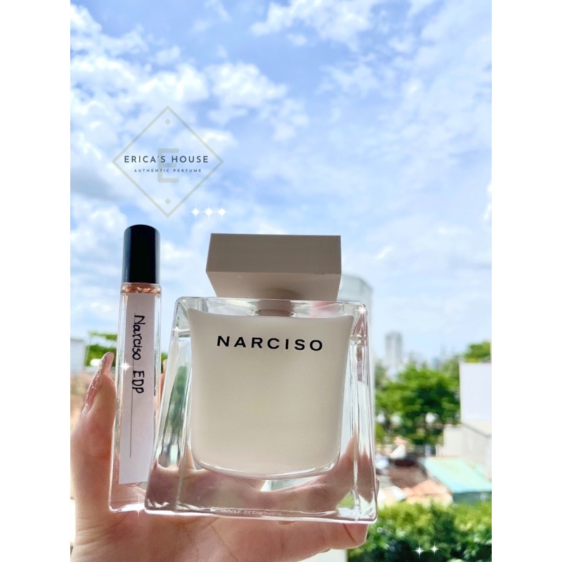 [Mẫu thử chiết 5ml 10ml] nước hoa Narciso Rodriguez EDP (Nar trắng lùn) chính hãng