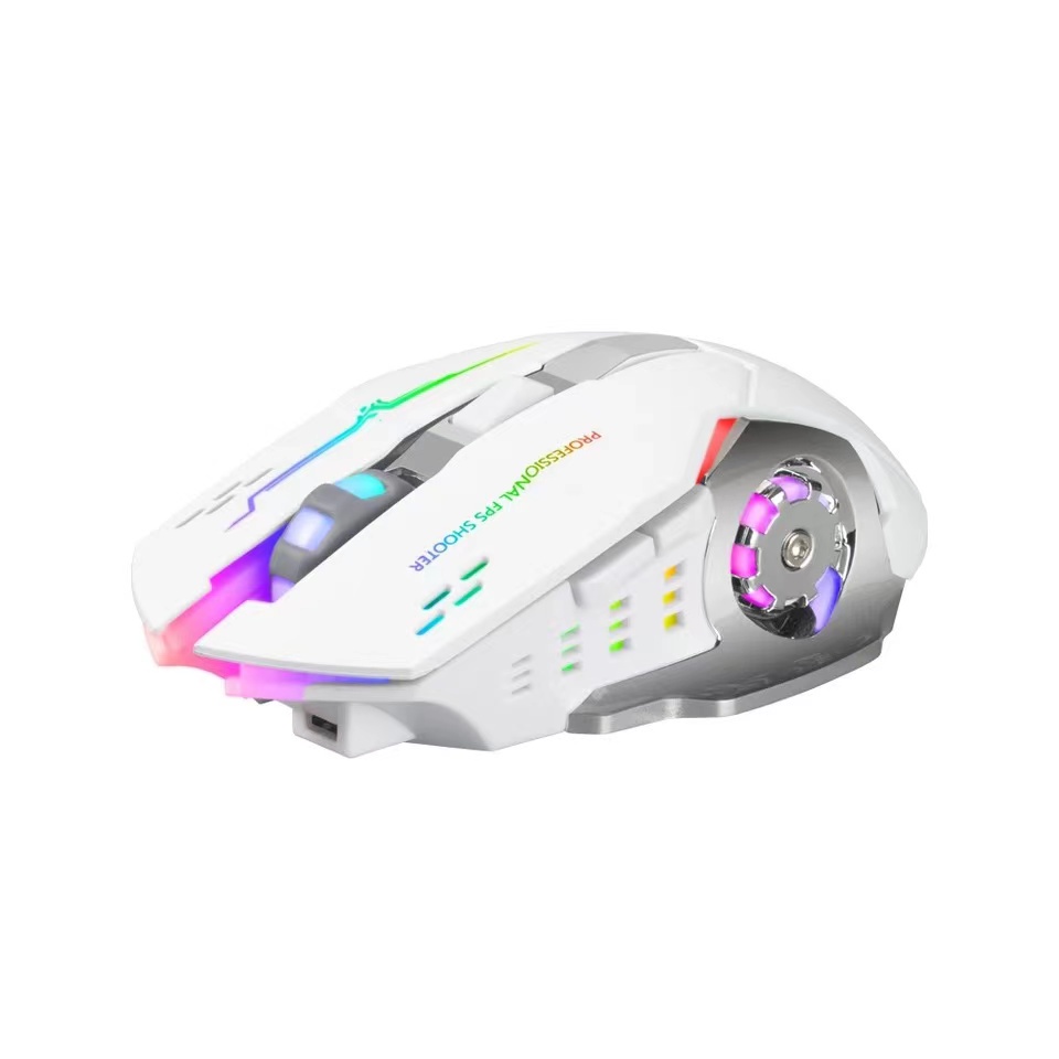 Chuột Bluetooth Không Dây T2 Có Thể Sạc Lại Dành Cho Game Thủ