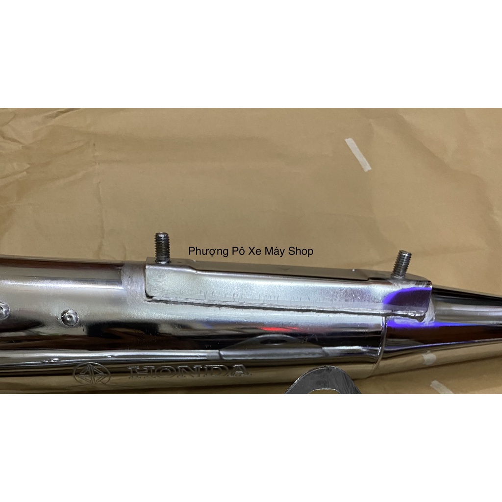 Pô dream 2543 đít xéo móc Căng tiếng chuẩn dành cho dream 50-100/cub/67/wave 50/wave nhỏ