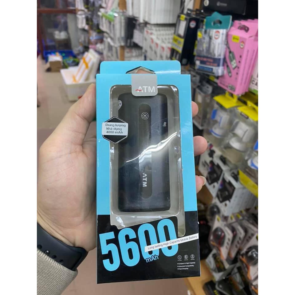 PIN SẠC DỰ PHÒNG ATM 5600 MAH CHÍNH HÃNG