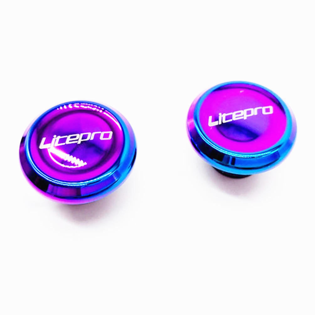 Nút gắn tay lái xe đạp Litepro bằng nhựa gọn nhẹ có thể gấp gọn tiện dụng