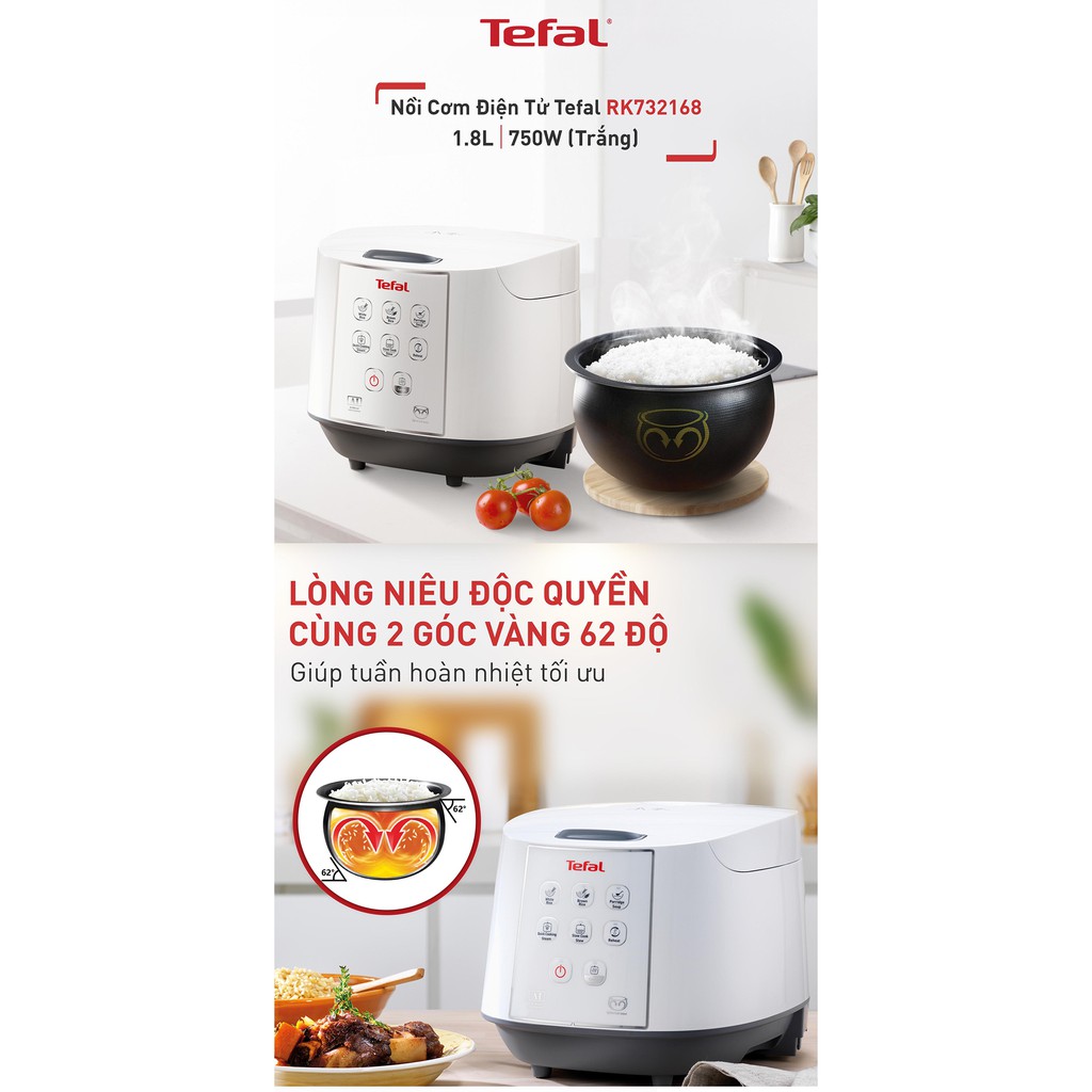 Nồi Cơm Điện Tefal RK732168  | UnI 4Life
