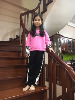 BỘ NỈ DA CÁ BÉ GÁI ( 20-50KG)
