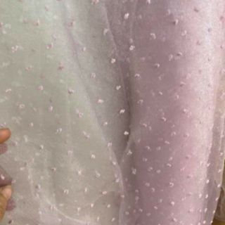 Vải organza hạt 2020