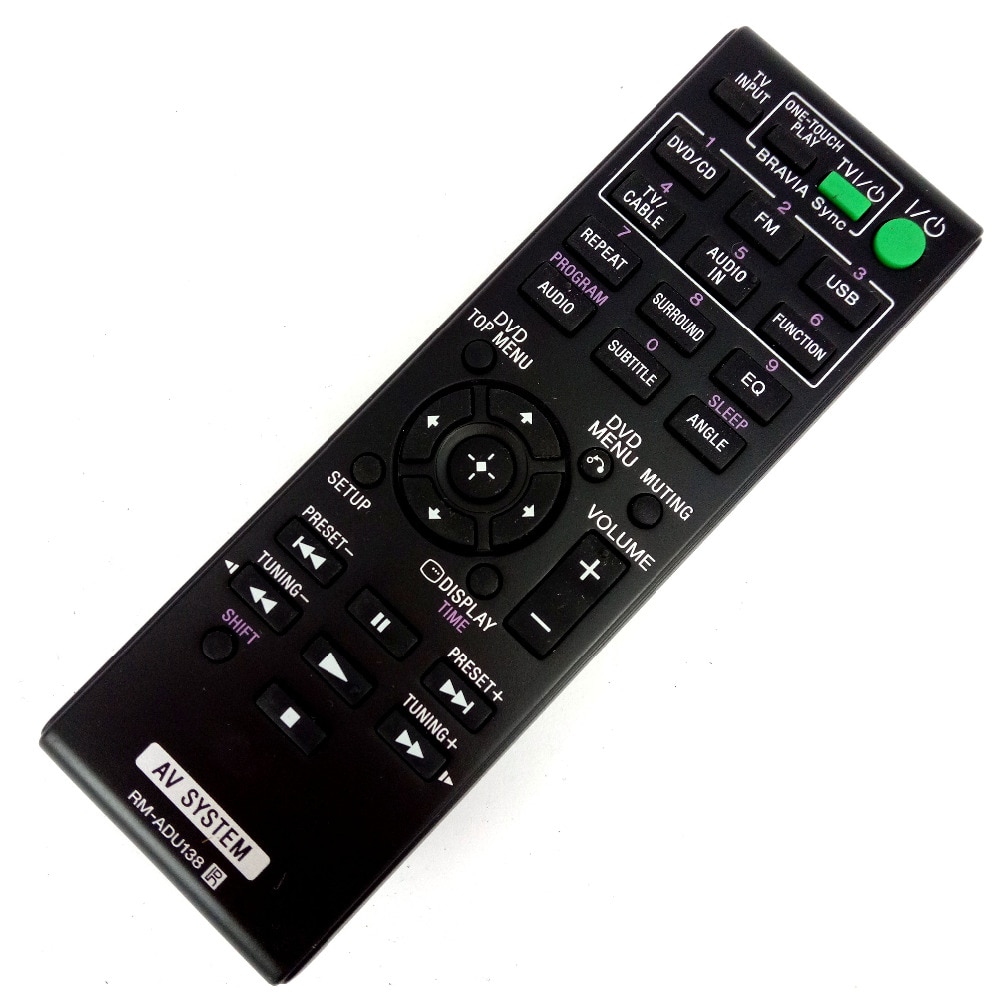 SONY Mới Remote Điều Khiển Hệ Thống Rảnh Tay RM-ADU138 Cho DAV-TZ140 HBD-TZ140 SS-CT121 SS-TS121 SS-WS121