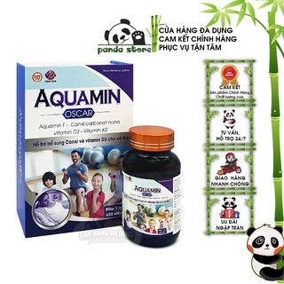 Viên uống bổ sung canxi Aquamin Oscar giúp xương chắc khỏe chống còi xương loãng xương và hỗ trợ tăng chiều cao cho trẻ