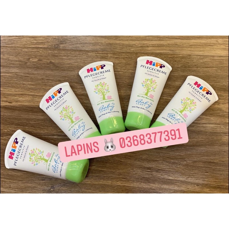 Dưỡng da Hipp cho bé