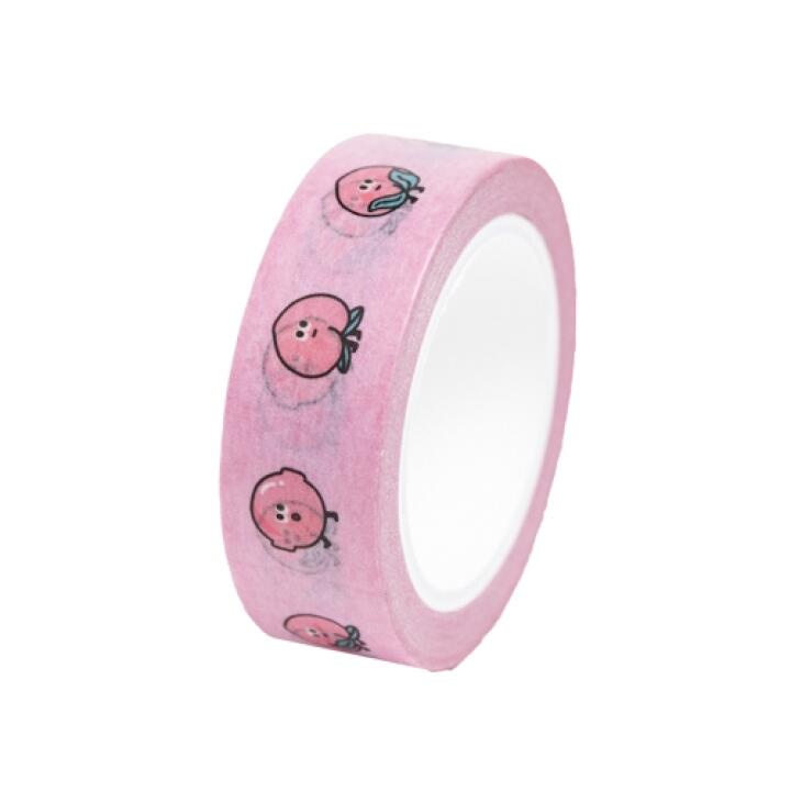 Băng Keo Dán Trang Trí ARTBOX Hàn Quốc Họa Tiết Quả Đào Dễ Thương