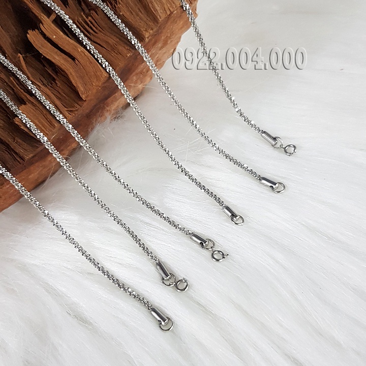 Dây chuyền bảng tròn xoán chíu sáng DZ1776.