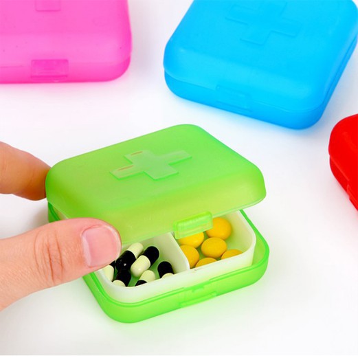 [❌GIÁ SỈ❌] Hộp đựng thuốc chia ngăn tiện dụng 1617
