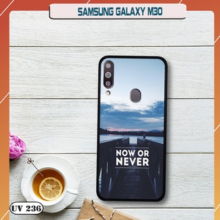 Ốp lưng nhám in hình 3D Samsung Galaxy M30