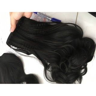Tóc cột xoăn ngắn bấm phồng chân tóc, D16-35CM