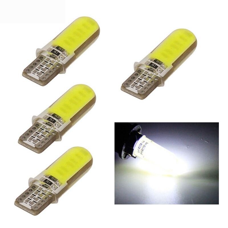 Bóng Đèn LED T10 Chip COB DC 12V - Đèn Demi, Xi Nhan Ô Tô, Bulb Sương Mù,  Bóng Led Xe Máy