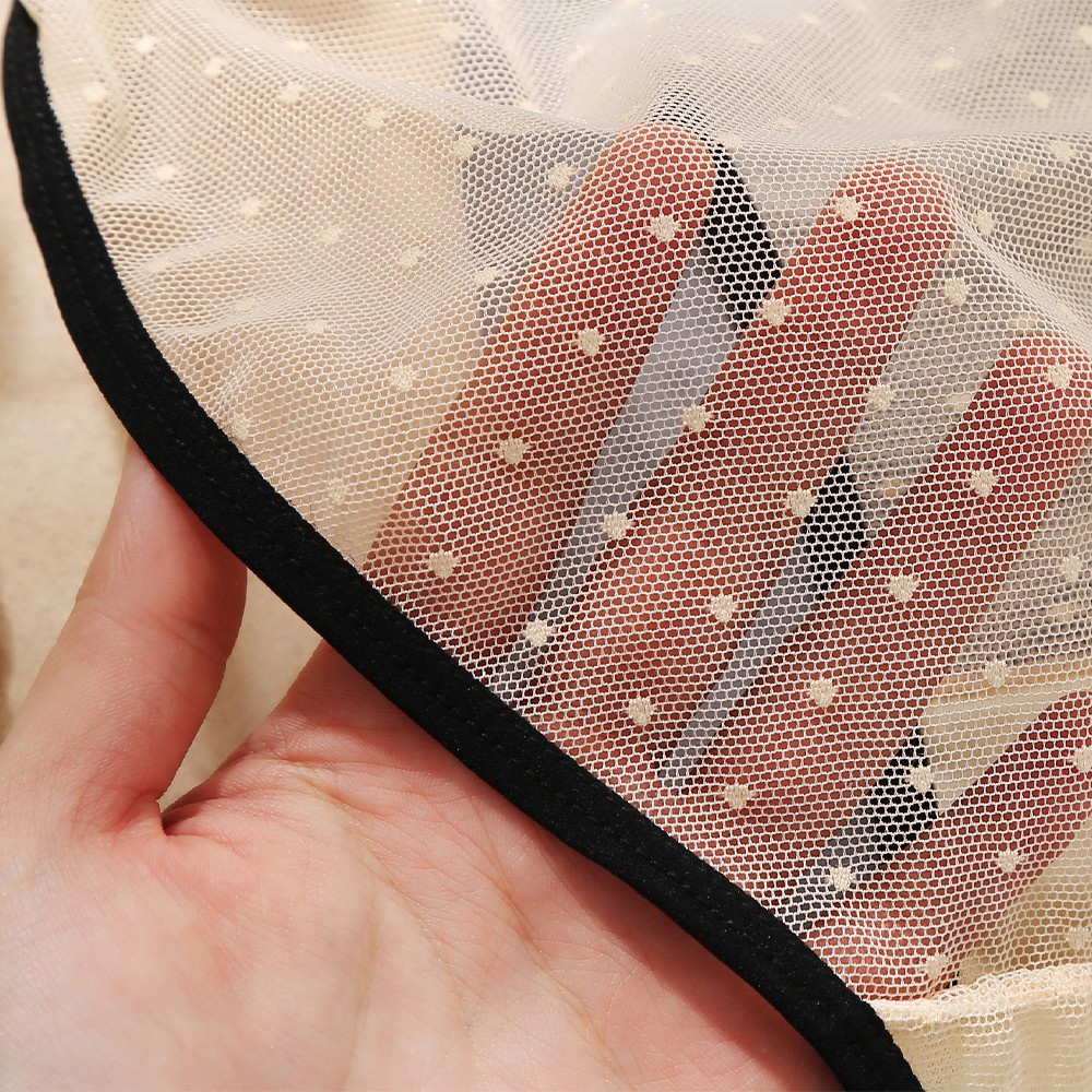 Quần Lót Lọt Khe Eo Thấp Vải Cotton Phối Ren Lưới Trong Suốt Thoáng Khí Nhiều Màu Gợi Cảm Cho Nữ