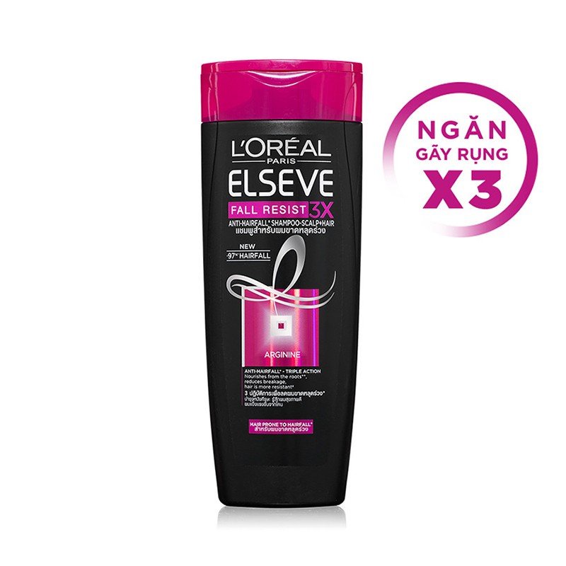 Dầu Gội Ngăn Rụng Tóc LOreal Paris Elseve Fall Resist 3x Shampoo 330ml