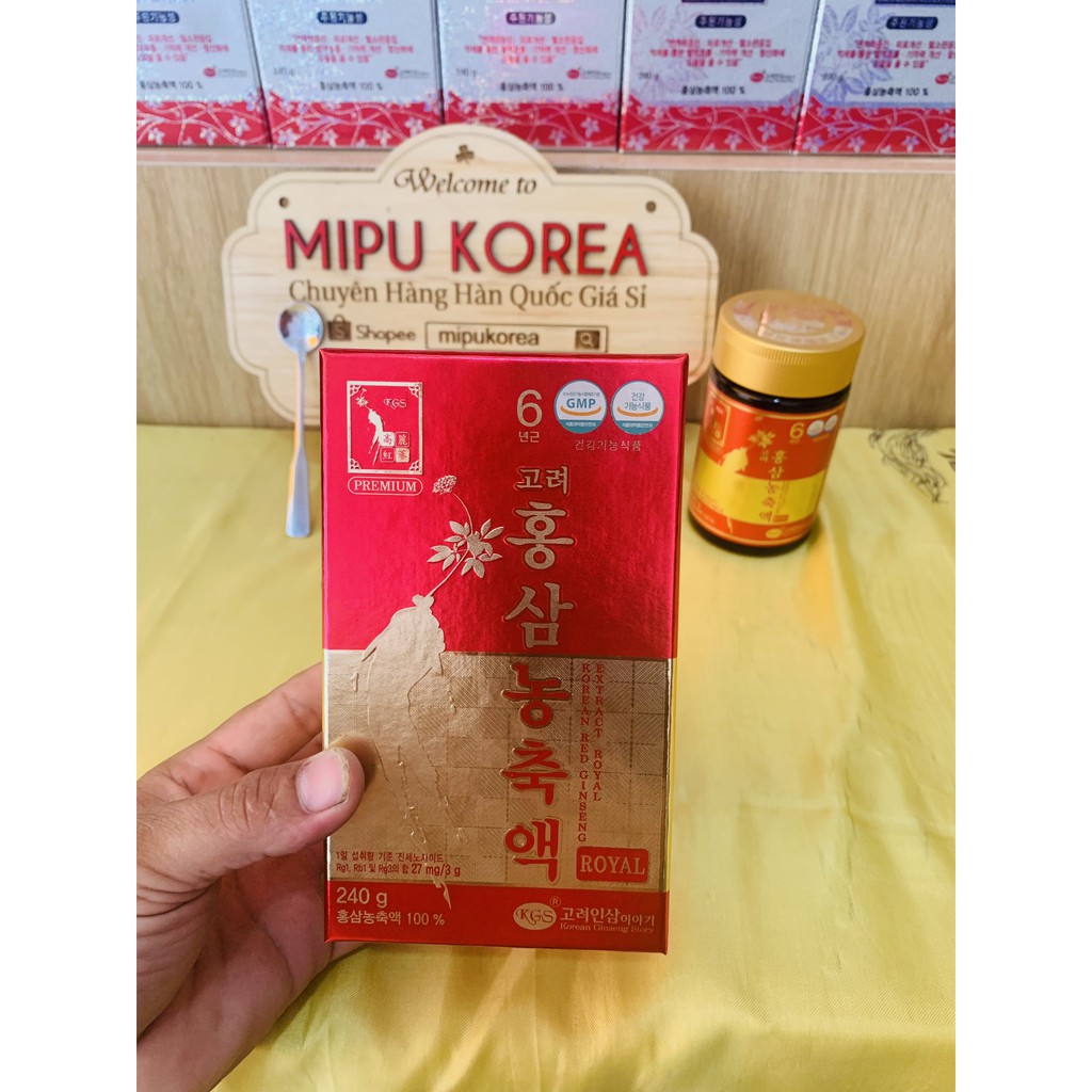 Cao Hồng Sâm Royal KGS Hàn Quốc hộp 1 lọ x 240gr
