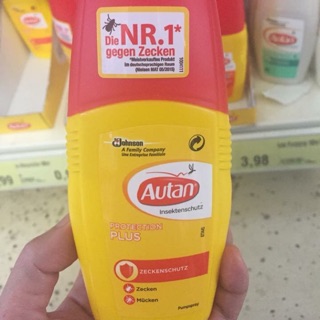 Xịt muỗi và côn trùng Autan