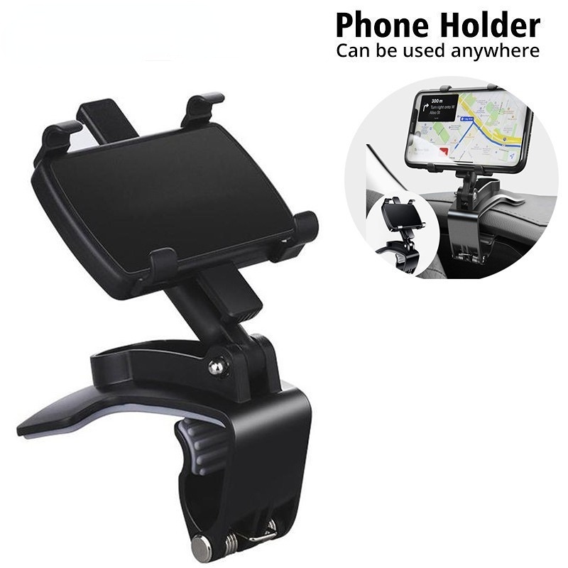 Giá đỡ điện Thoại Trên ô Tô Gắn Taplo Và Cửa Gió điều Hòa, Kẹp điện Thoại ô Tô Cực Kì Chắc Chắn