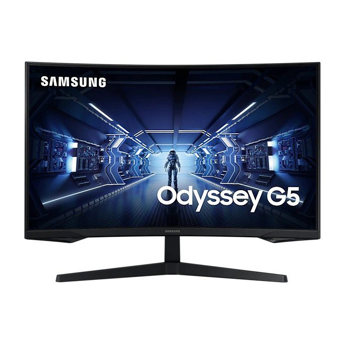 Màn hình LCD 32'' Samsung Odyssey G5 LC32G55TQWEXXV WQHD 2K 144Hz 1ms HDR10 Freesync Cong | BigBuy360 - bigbuy360.vn